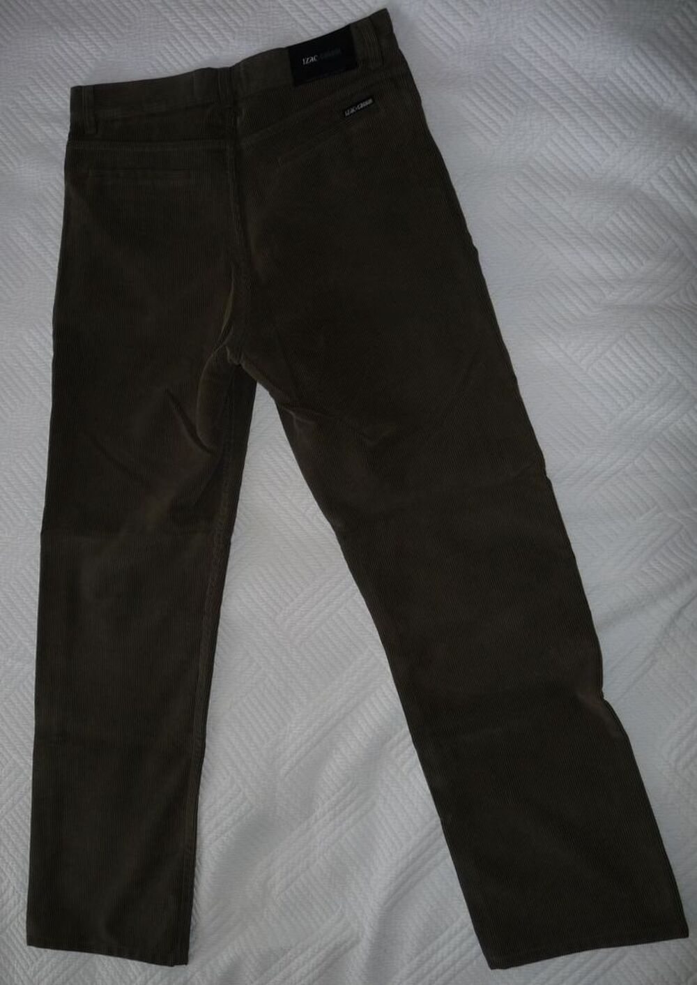 Pantalon velours Izac Casual taille 40 Vêtements