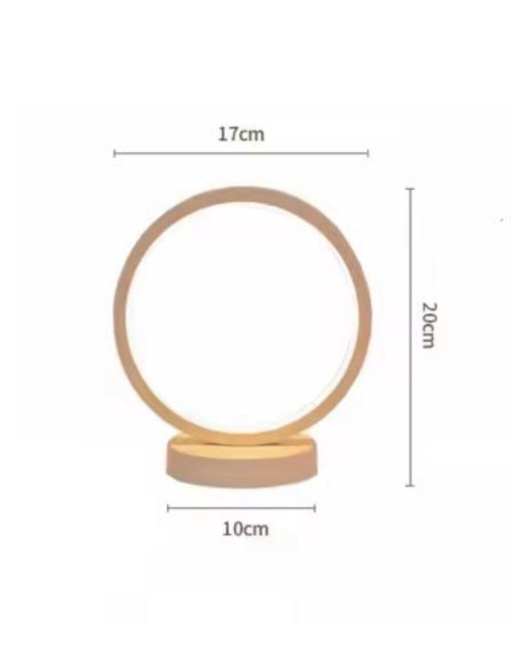 Lampe de table circulaire design Décoration