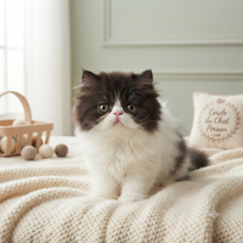   Chaton  persan loof  
