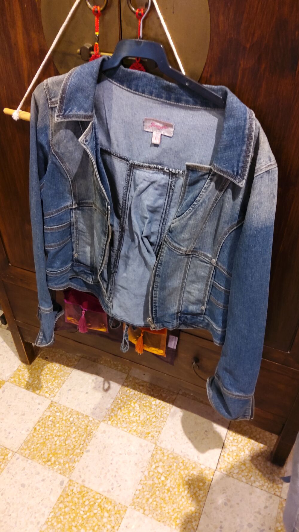 Blouson jean femme Vtements