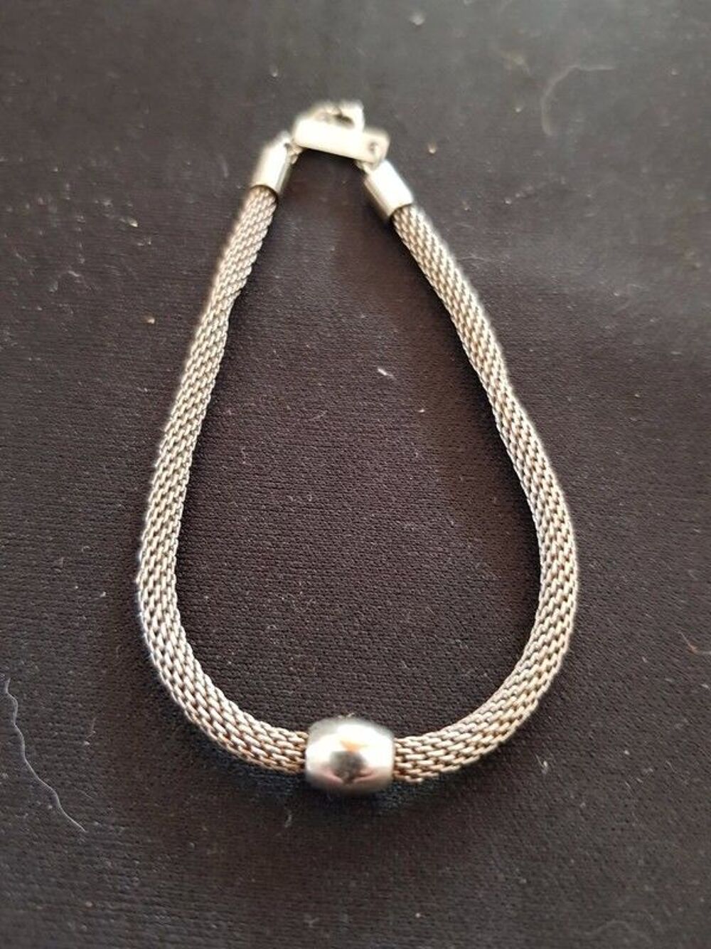 Bracelet argent&eacute; 18 cm tr&egrave;s bon etat 2 e Bijoux et montres