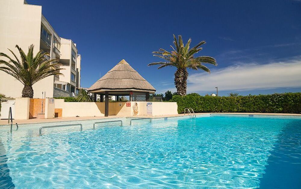   appartement 3* en front de mer avec piscine pour 4 personnes Languedoc-Roussillon, Le Cap D Agde (34300)