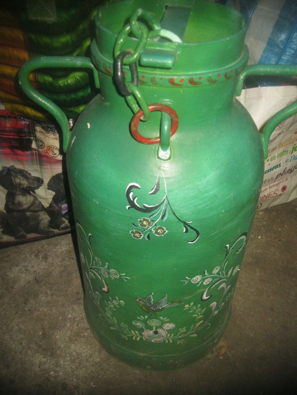 ANCIEN POT A LAIT Décoration
