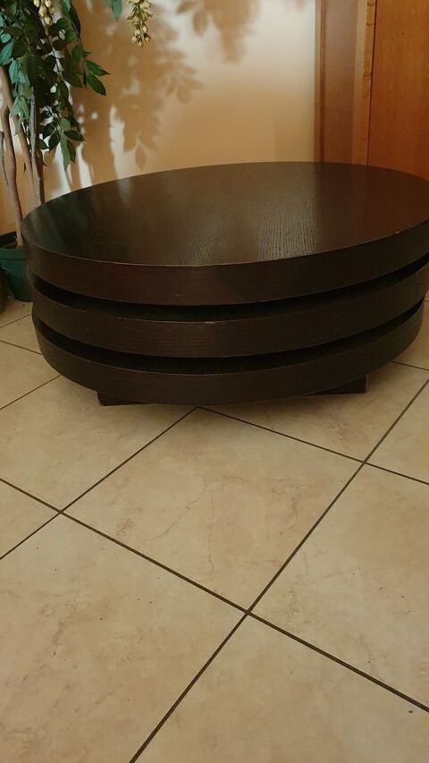 Table de salon ronde  dont 3 tablettes  pivotent 30 Saint-Saulve (59)