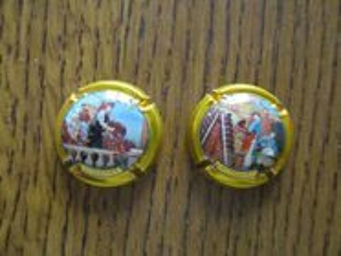 Deux muselets de champagne 1 M�rignies (59)