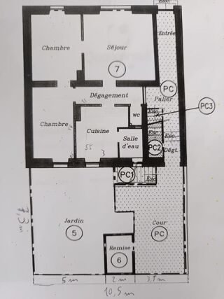 Vente Appartement Appartement · 65.59 m² · 3 pièces Montigny-lès-metz