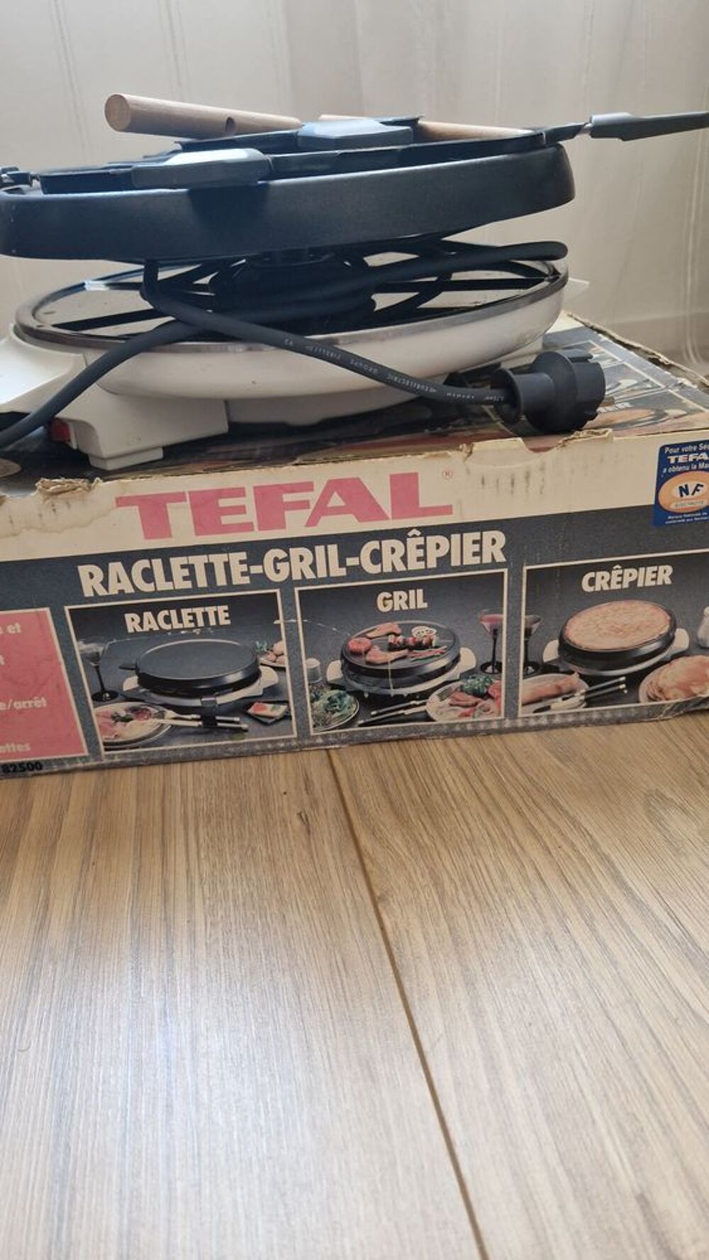 appareil raclette cr&ecirc;pier en bon &eacute;tat, peu utilis&eacute; Electroménager