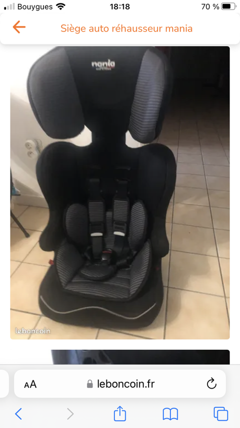 Siege auto bebe occasion le bon coin deals
