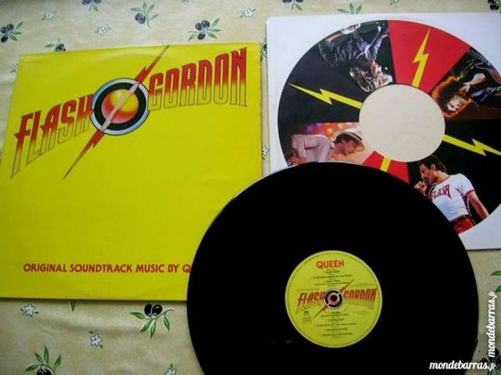 33 TOURS QUEEN Flash Gordon - B.O.F. ORIGINAL CD et vinyles