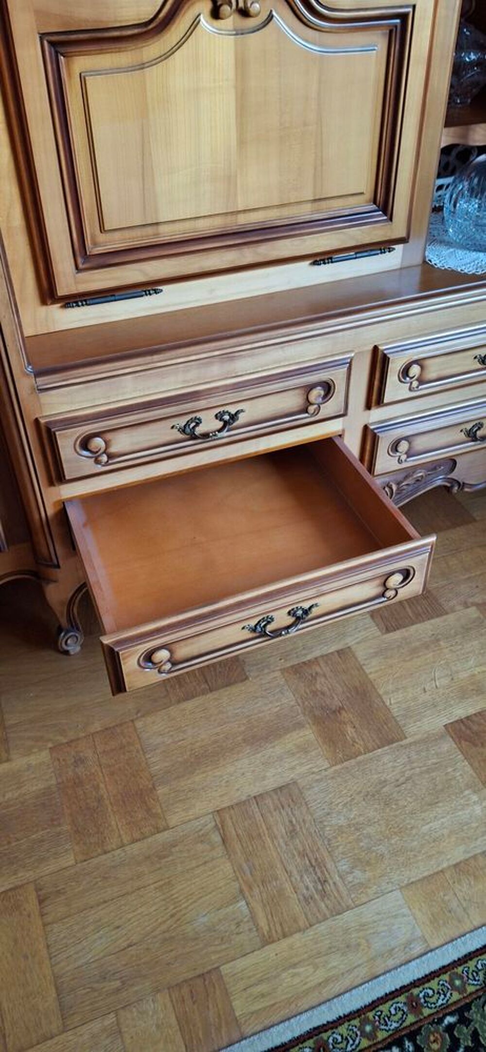 Buffet vaisselier en merisier massif Meubles
