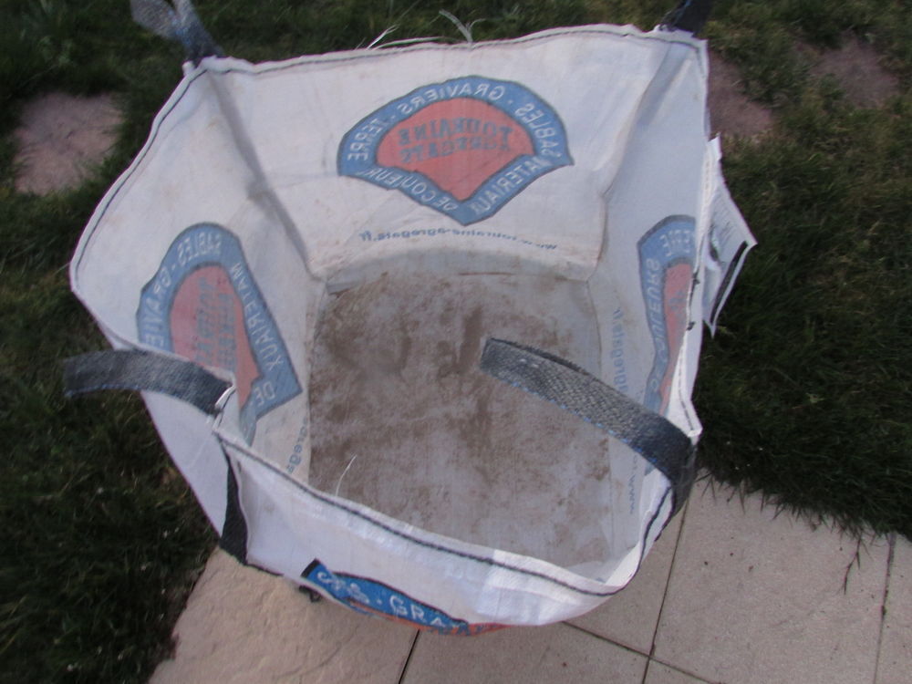 Grand sac pour d&eacute;chets vert Jardin