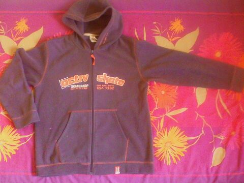 Sweat capuche polaire  marron 14 ans Garçon MIROTON 3 Tournefeuille (31)