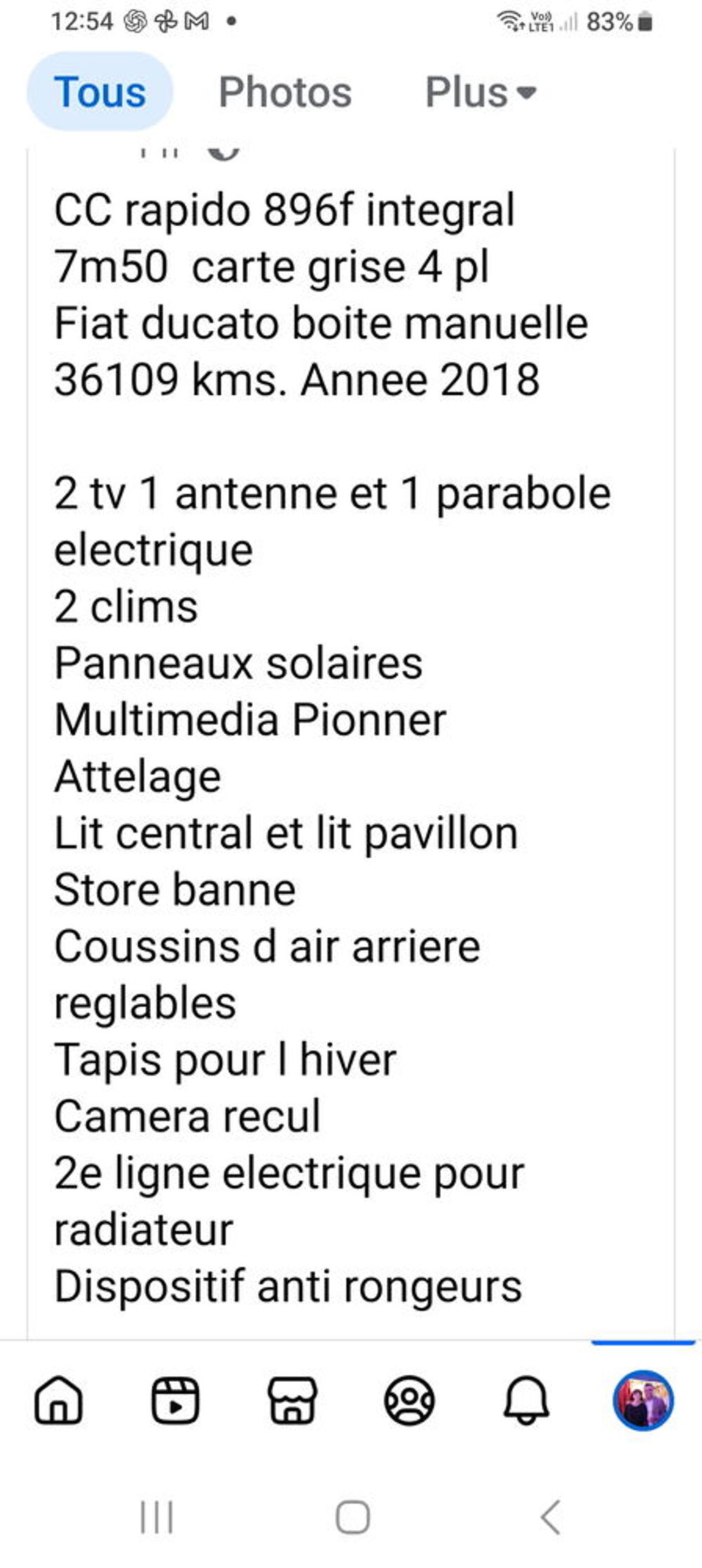  2018 occasion 55200 L&eacute;rouville