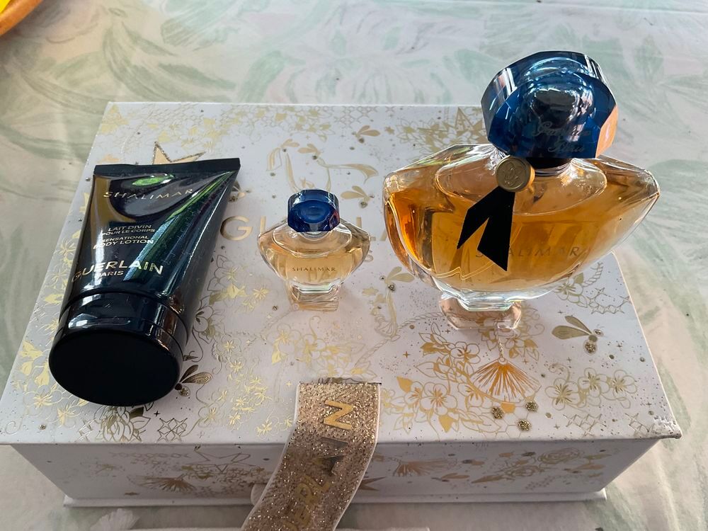 Guerlain Shalimar coffret eau de parfum 50 + 5 ml et lait 