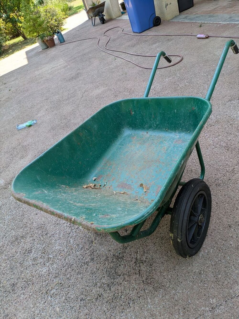 Brouette 2 roues pleines Jardin