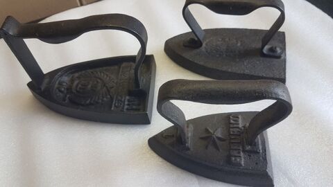 lot de 3 fers a repasser ancien 20 Sancergues (18)