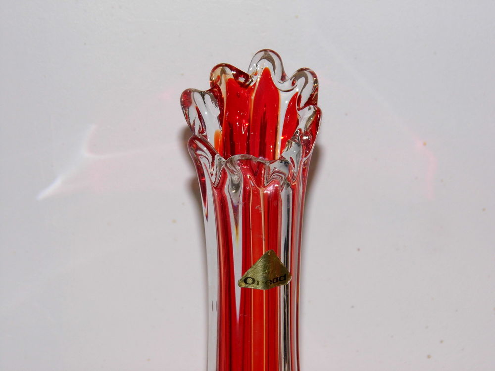 Vase OREAD soliflore ann&eacute;es 70 d&eacute;coration design japonais Décoration