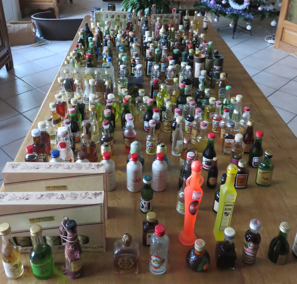 Mignonnettes alcool divers 