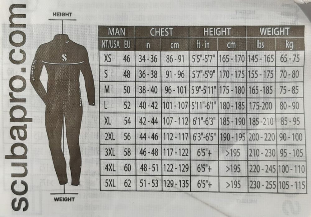 Combinaison &eacute;tanche trilamin&eacute; Scubapro Dry Taille M Sports