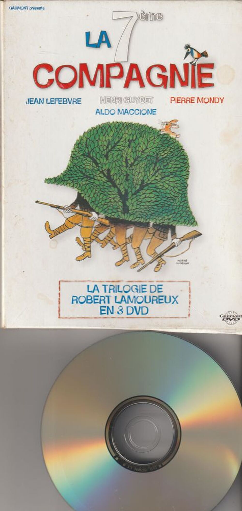 TRILOGIE LA 7 IEM COMPAGNIE DVD et blu-ray