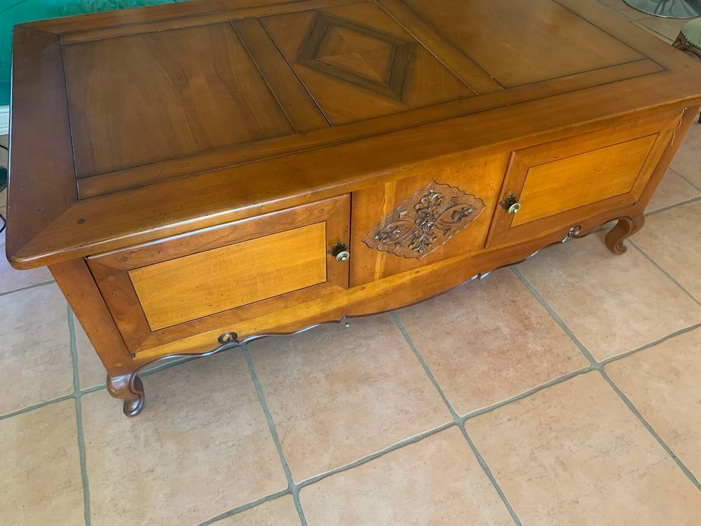 TABLE BASSE de SALON/BOIS MASSIF Meubles