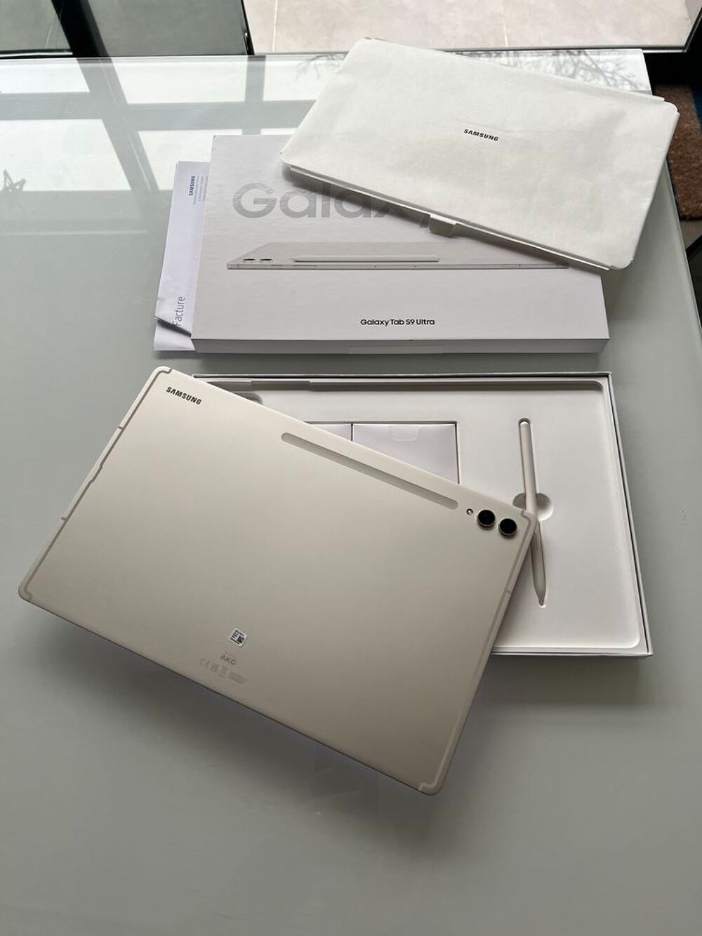 Samsung Galaxy Tab S9 Ultra Wi-Fi Clavier Samsung Book cover Tlphones et tablettes