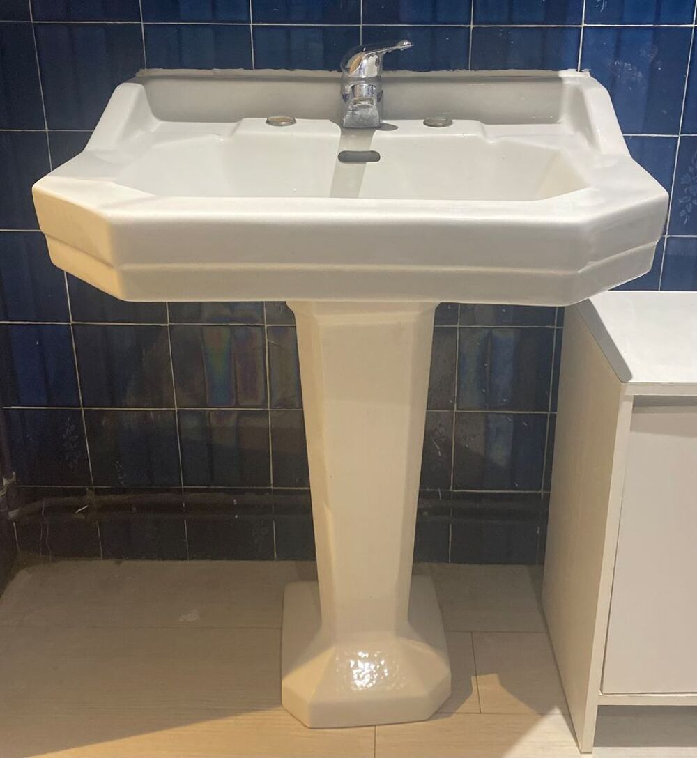 Spectaculaire salle de bain compl&egrave;te vintage art d&eacute;co Meubles