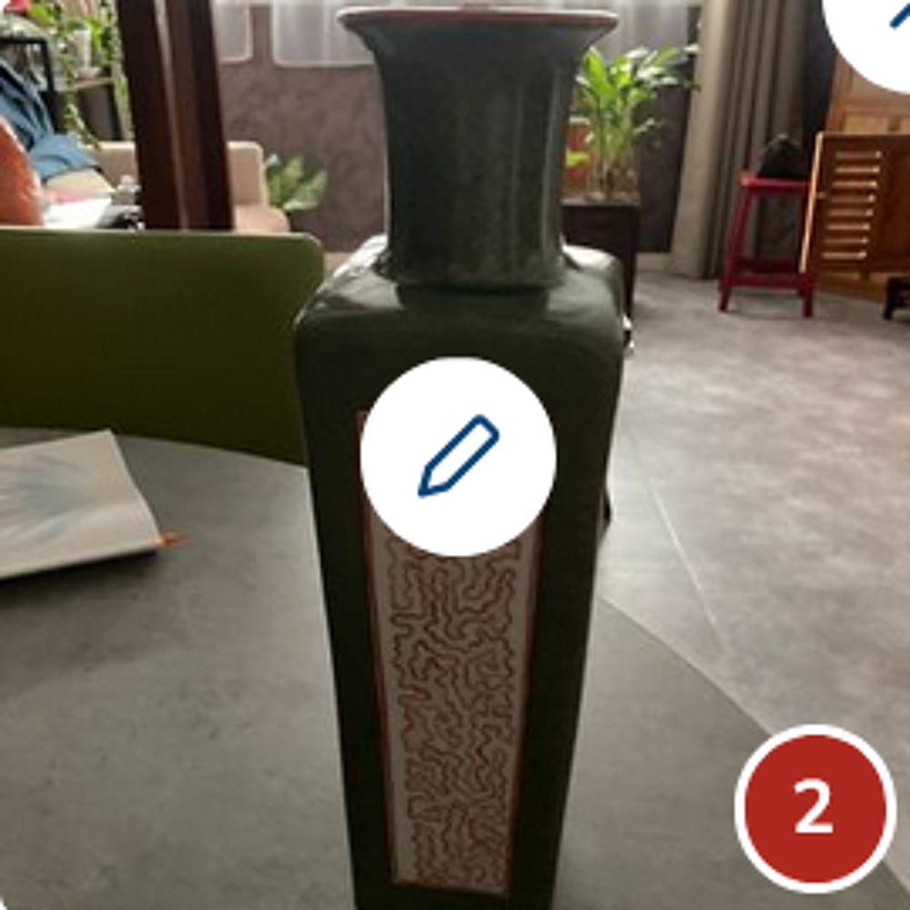 Vase style japonais Dcoration