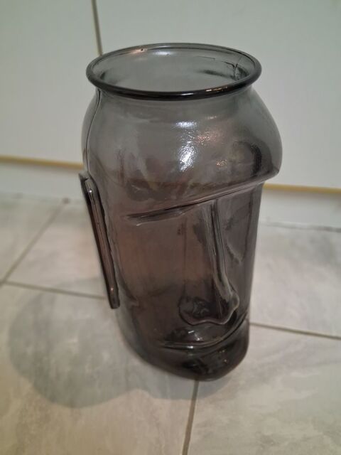 VASE VISAGE VERRE Maincy (77)