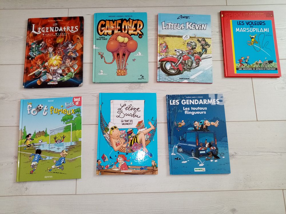 Livre lot bd spirou voleurs du MARSUPILAMI Livres et BD