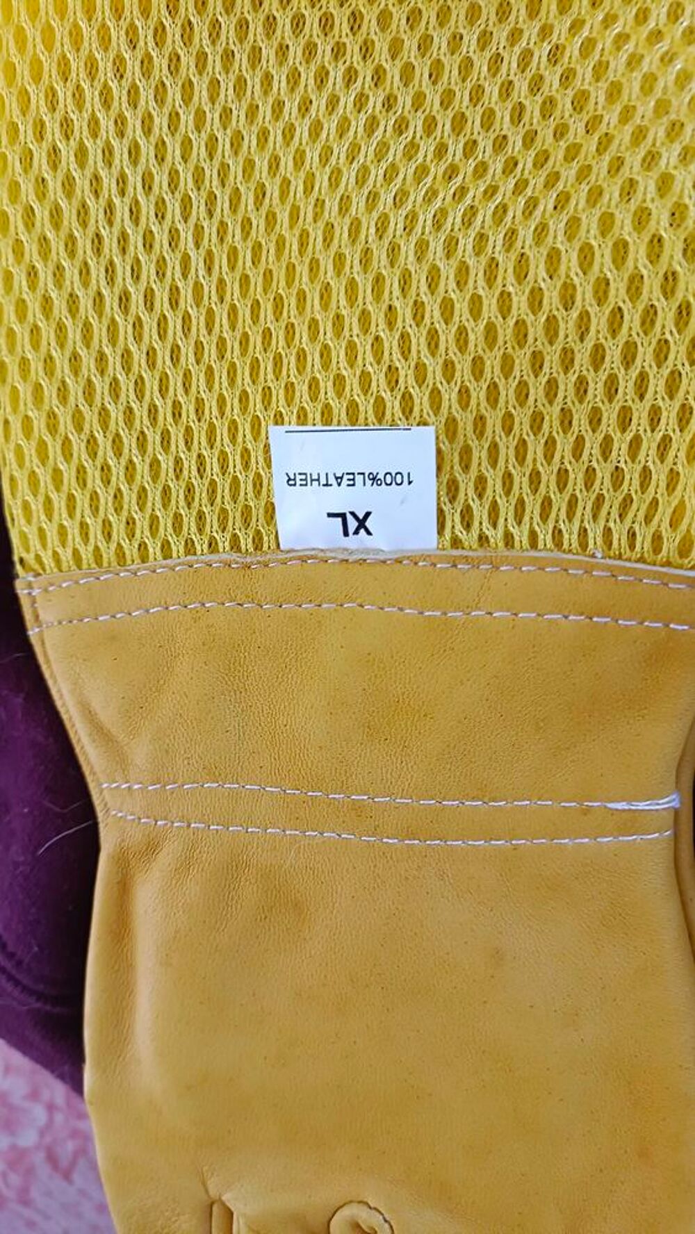 gants apiculture neuf cuir Sports