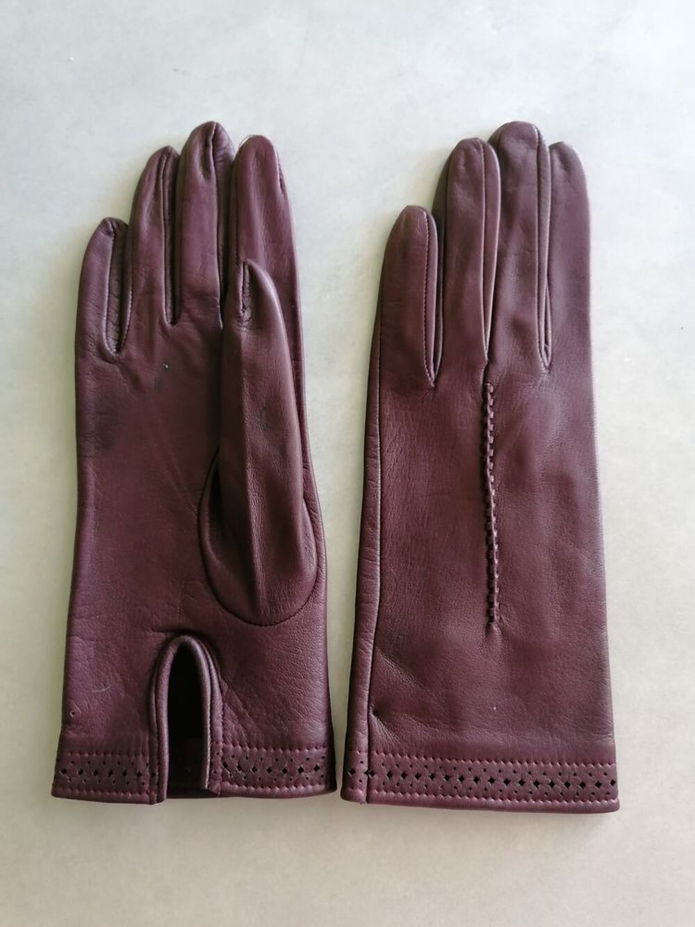 Gants cuir femme Bijoux et montres