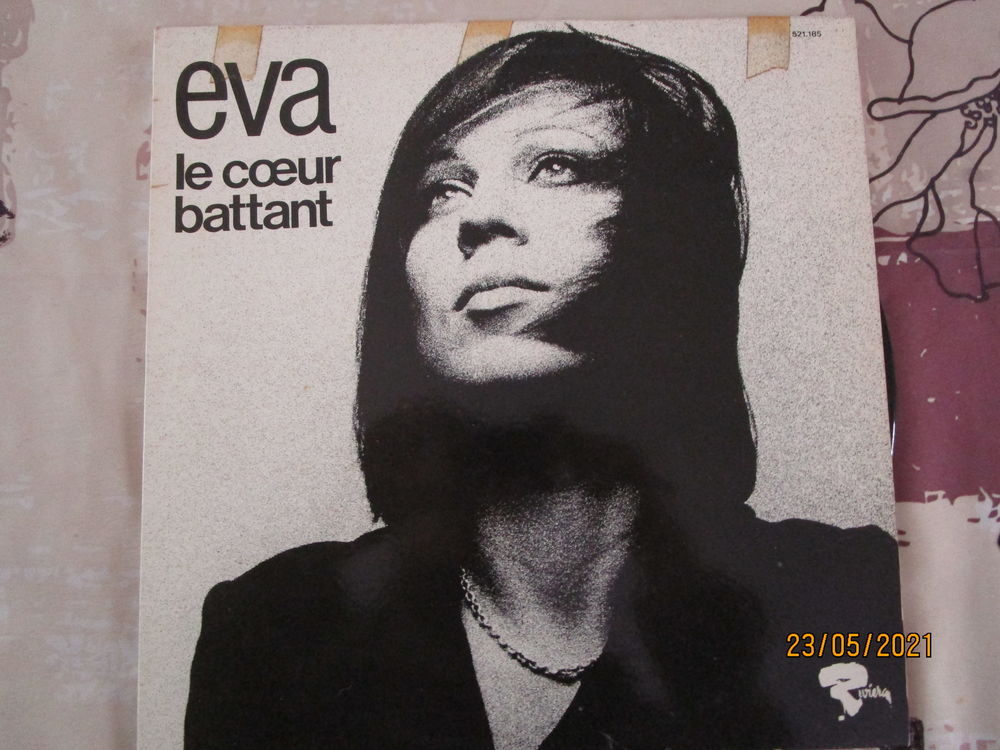 disque vinyle 33 tr EVA " le coeur battant" CD et vinyles