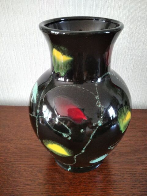 Vase vintage céramique années 50 40 Nevers (58)