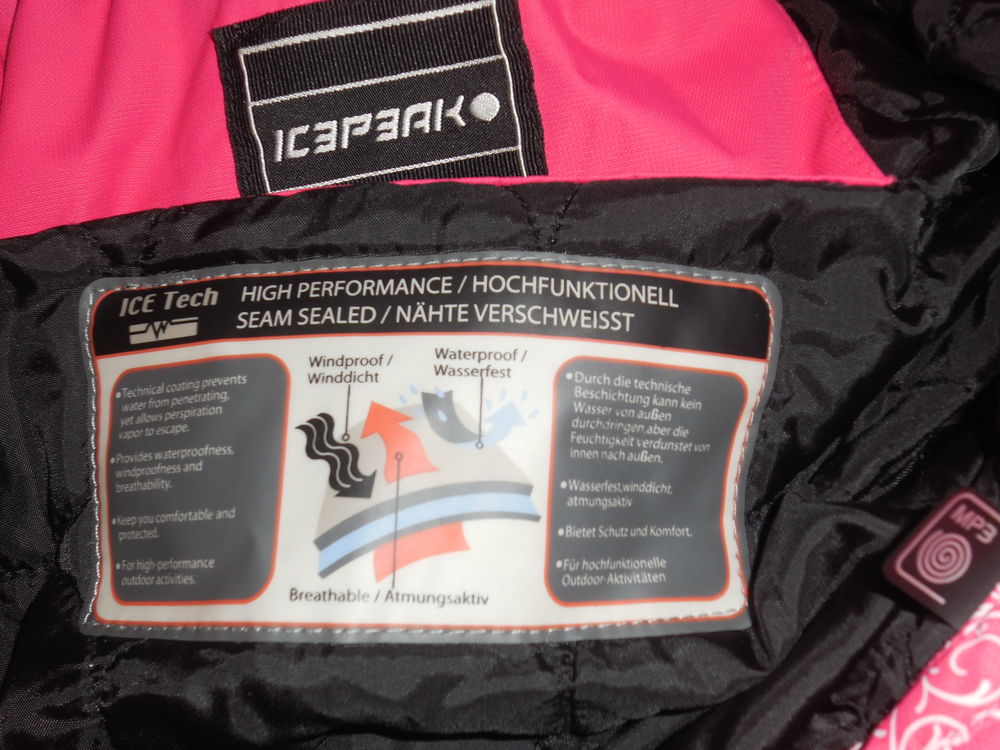 Anorak de ski 9/10 ans IC3P3AK Sports