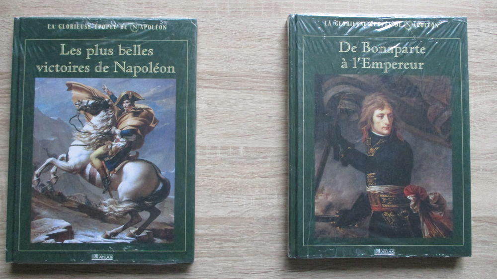Lot 2 livres "Glorieuse &eacute;pop&eacute;e de Napol&eacute;on" Livres et BD