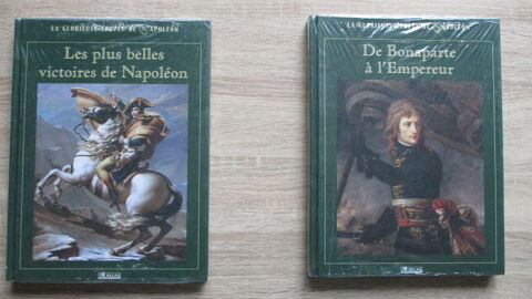 Lot 2 livres  Glorieuse épopée de Napoléon  15 Le Vernois (39)