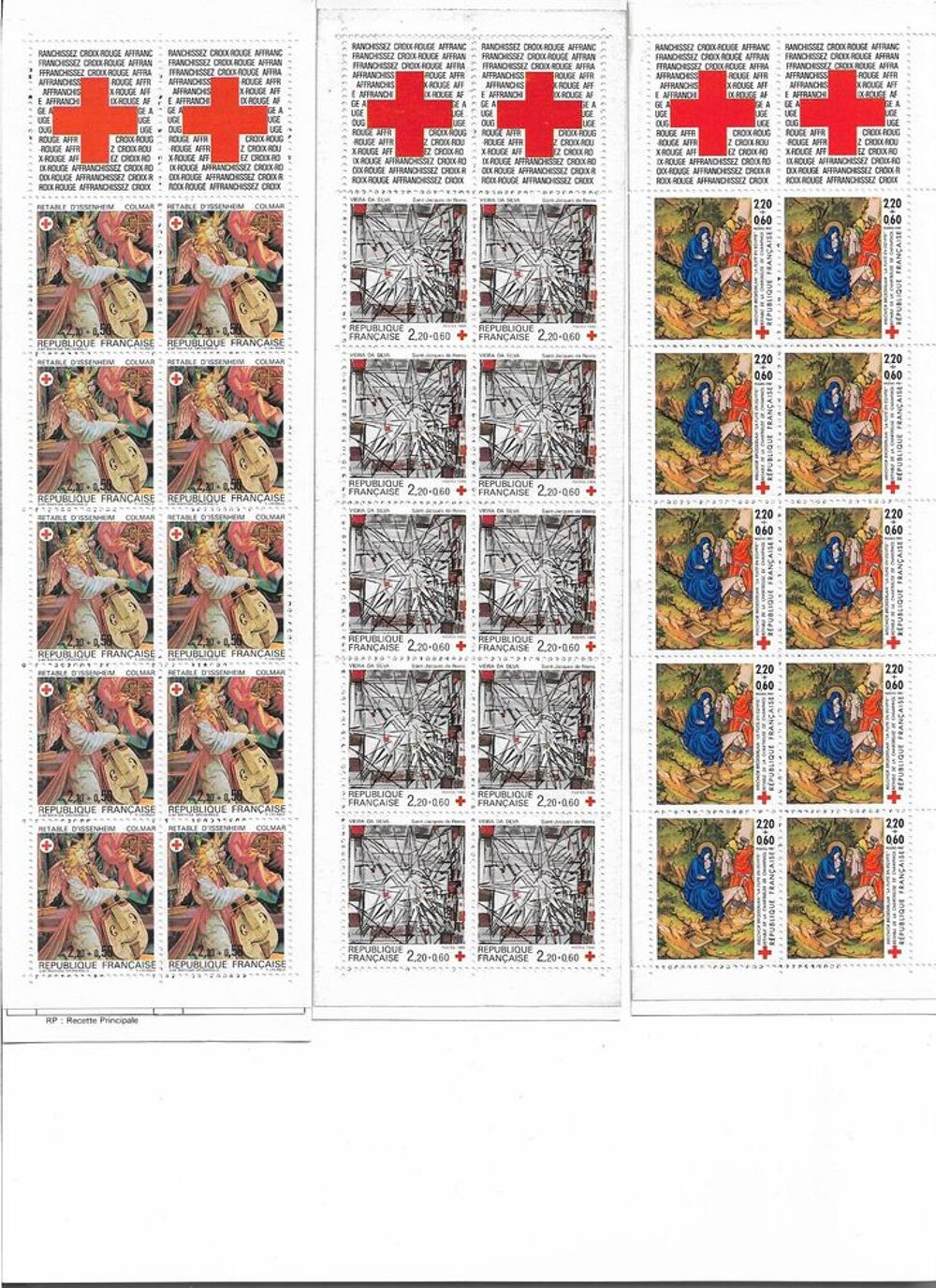 Carnets Croix-Rouge 