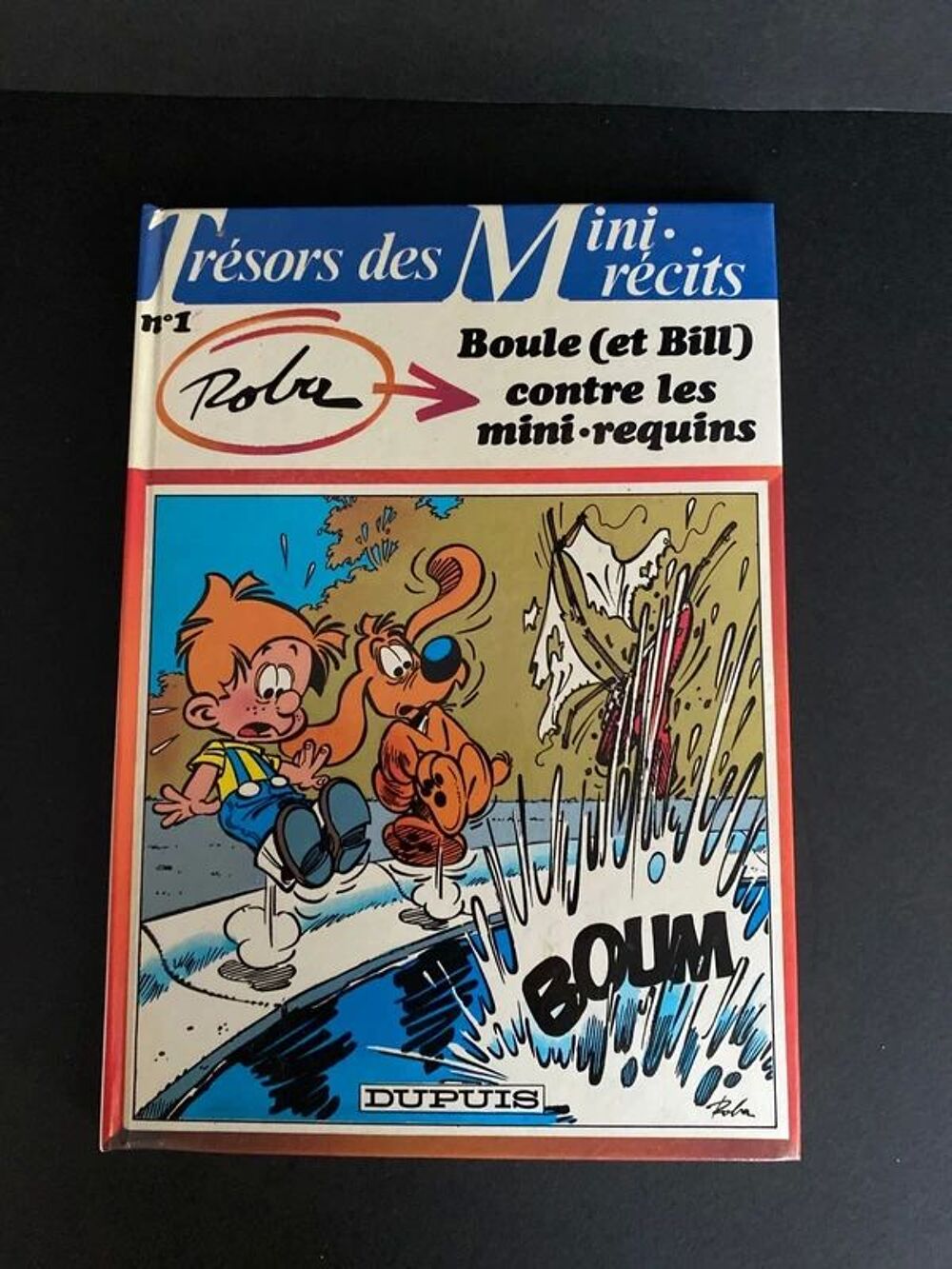BD Boule et Bill contre les mini requins - Roba Livres et BD