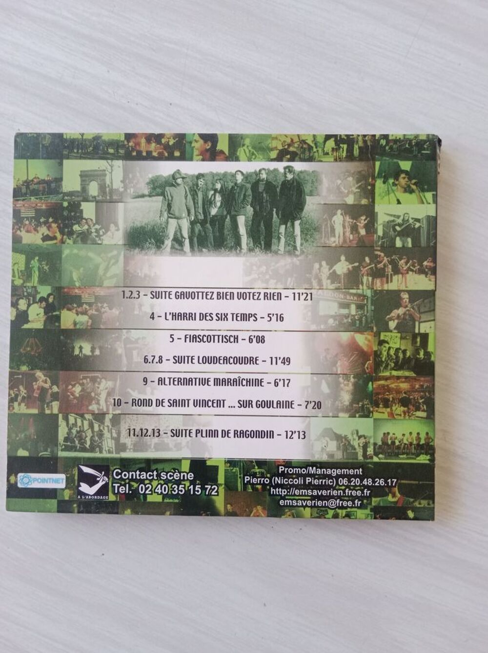 Cd EMSAVERIEN Live CD et vinyles