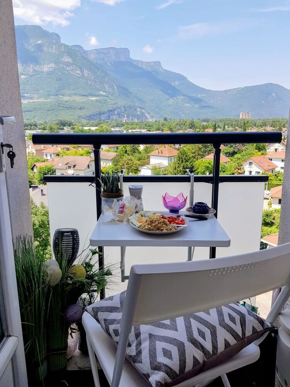 Vente Appartement T2 lumineux - Dernier étage avec ascenseur - Vue panoramique Saint-Égrève