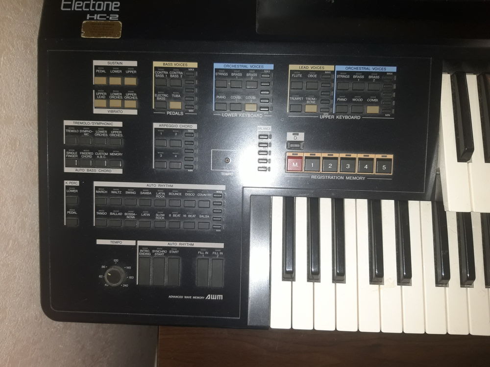 Orgue Electone HC2 Instruments de musique