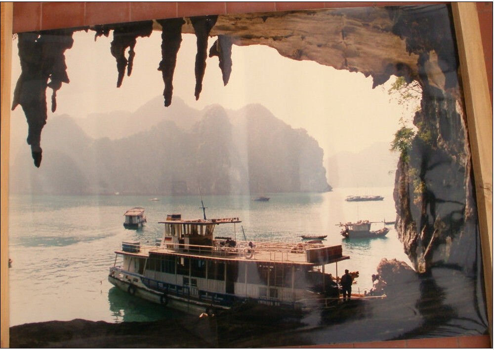 Tr&egrave;s grande photo de la baie d'ALONG au VIETNAM - 75 cm Décoration