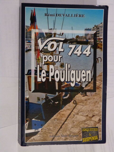 VOL 744 POUR LE POULIGUEN  roman policier  BARGAIN 5 Brest (29)