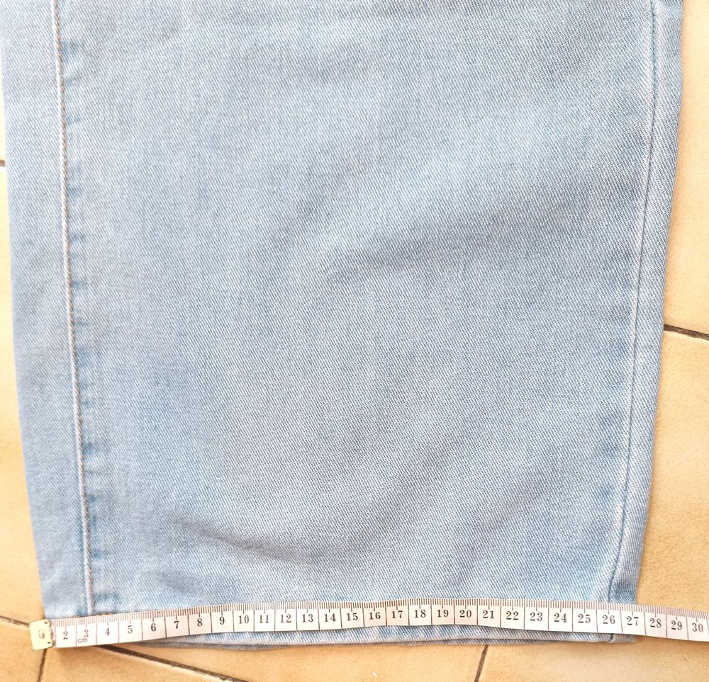Jean bleu clair Shein T38 / M Tall neuf wide Vêtements