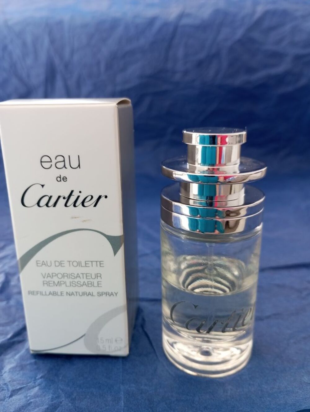 miniature de parfum vaporisateur cartier 