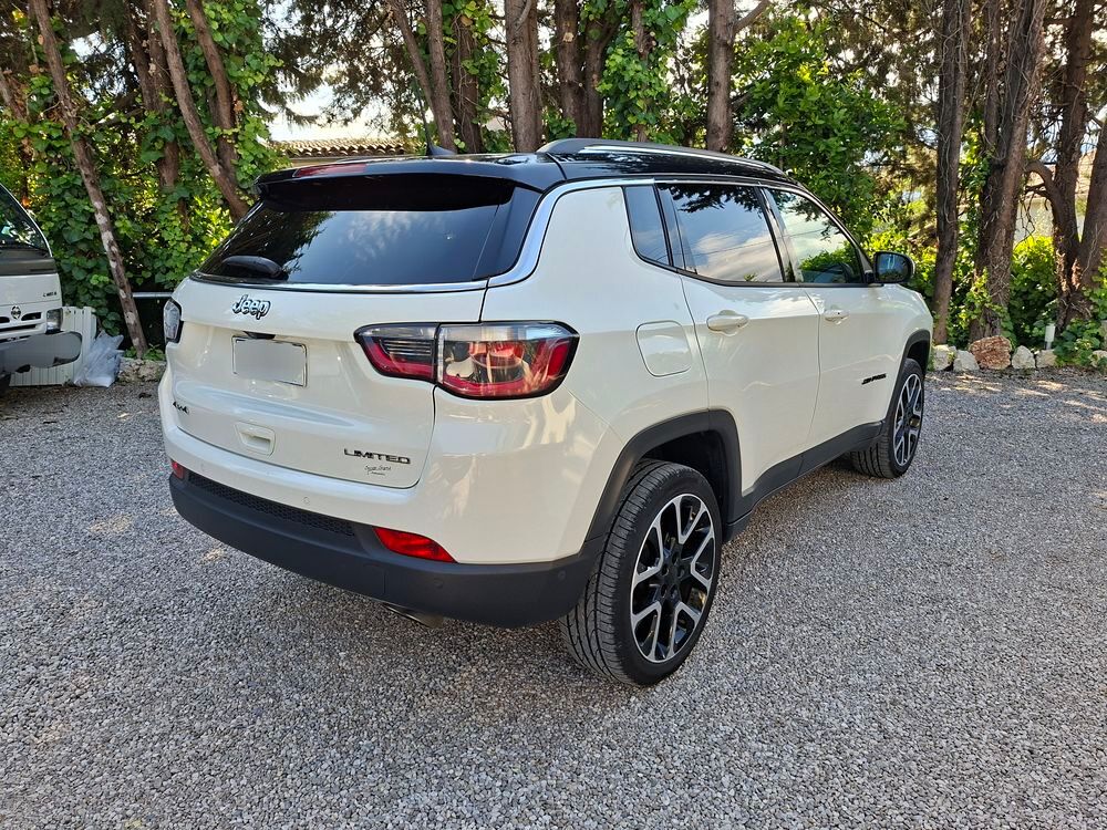 Compass Jeep compass 1.4l multiair 170cv 4x4 limited pack bva 2018 occasion 06150 Cannes La Bocca