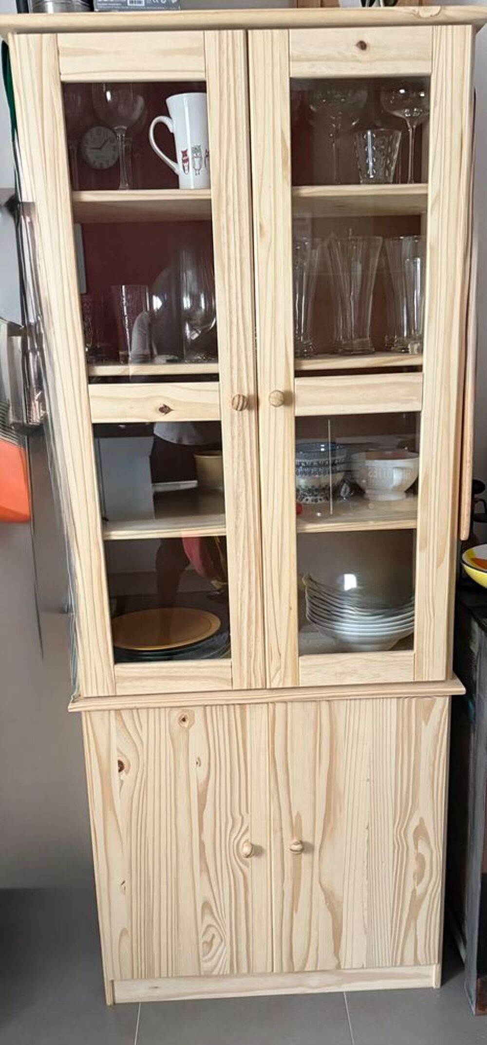 ARMOIRE VITRINE vaisselier Meubles