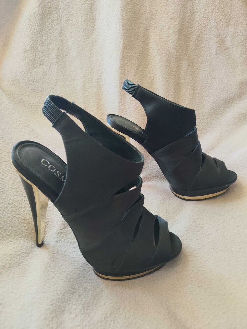 Sandales &agrave; Lani&egrave;res Talons Aiguilles Chaussures