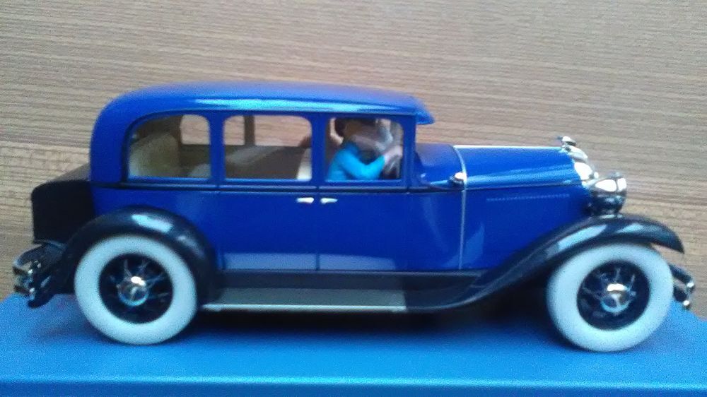 VOITURE DE TINTIN LA N&deg;15 "" LA VOITURE POUR NANKING "" 
